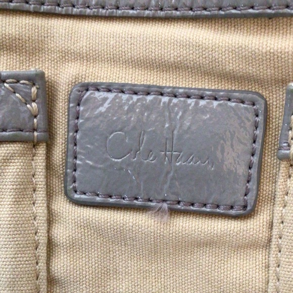 Cole Haan pale grey hobo bag - Picture 7 of 8